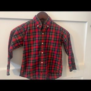 Toddler boys Ralph Lauren plaid shirt